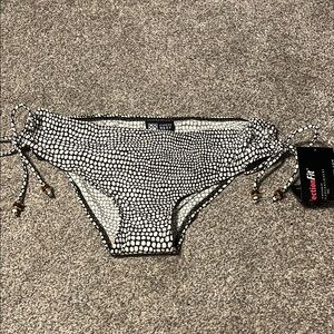 Coco Reef Brown and White Bikini with Adjustable Side Ties